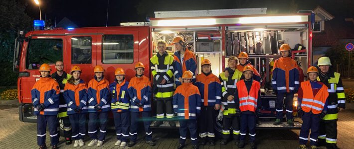 Premiere der Freiwilligen Feuerwehr Hattenhofen bei der Langen Nacht der Feuerwehr
