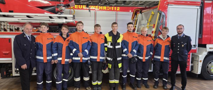 Erfolgreicher Prüfungstag für unsere Jugendfeuerwehr